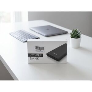 HX160Y1 Portable Power Bank 26800mAh High Capacity External Battery Black NEW
